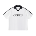 Embrossed Platinum Striped Jersey