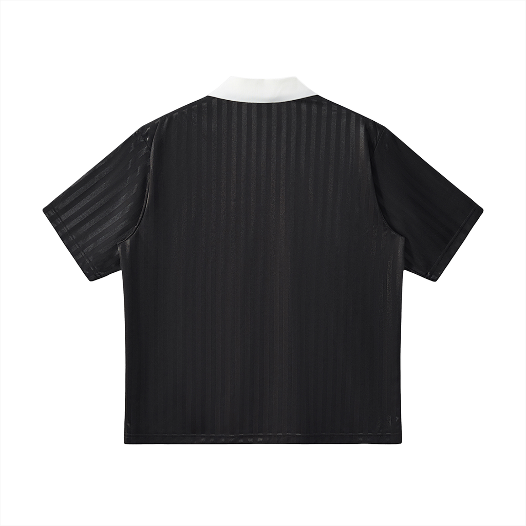 Embrossed Striped Jersey
