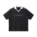 Embrossed Striped Jersey